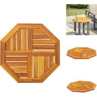 Tischplatte 50x50x2 cm Achteckig Massivholz Akazie - Tischplatte - Tischplatten - Holz Tischplatte - Massivholz Tischplatte von VIDAXL