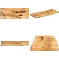 Tischplatte 80x30x3,8 cm Baumkante Massivholz Raues Mangoholz - Holztischplatte - Mangoholztischplatte - Esstisch Platte - Tischplatte Kaufen Tischplatte 80x30x3,8 cm Baumkante Massivholz Raues Mangoholz - Holztischplatte - Mangoholztischplatte - Esstisch Platte - Tischplatte Kaufen von VIDAXL