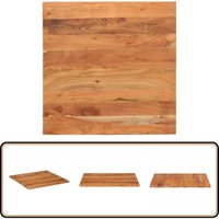 Tischplatte 80x80x3,8 cm Quadratisch Massivholz Akazie - Holztischplatte - Akazienholzttischplatte - Esstisch Platte - Wohnzimmer Deko - Rustikal Stil Tischplatte 80x80x3,8 cm Quadratisch Massivholz Akazie - Holztischplatte - Akazienholzttischplatte - Esstisch Platte - Wohnzimmer Deko - Rustikal Stil von VIDAXL