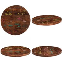 Tischplatte Ø 60x1,5 cm Rund Altholz Massiv - Holztischplatte - Altholz Tischplatte - Vintage Tischplatte - Rustikaler Tisch - Esstisch Platte - Home Tischplatte Ø 60x1,5 cm Rund Altholz Massiv - Holztischplatte - Altholz Tischplatte - Vintage Tischplatte - Rustikaler Tisch - Esstisch Platte - Home von VIDAXL
