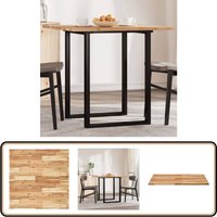 Tischplatte Quadratisch 80x80x2 cm Massivholz Akazie - Holztischplatte - Esstisch Platte - Wohnzimmer Deko - Akasie Möbel - Quadratische Tischplatte Tischplatte Quadratisch 80x80x2 cm Massivholz Akazie - Holztischplatte - Esstisch Platte - Wohnzimmer Deko - Akasie Möbel - Quadratische Tischplatte von VIDAXL