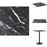 Tischplatte Schwarz 30x30 cm 6 mm Hartglas in Marmoroptik - Tischplatte - Glastischplatte - Marmor Design - Esstischplatte - Couchtischplatte Tischplatte Schwarz 30x30 cm 6 mm Hartglas in Marmoroptik - Tischplatte - Glastischplatte - Marmor Design - Esstischplatte - Couchtischplatte von VIDAXL