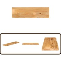 Tischplatte mit Baumkante 110x30x2,5 cm Massivholz Mango - Holztischplatte - Mangoholztischplatte - Tischplatte Massiv - Esstisch Platte - Wohnzimmer Tischplatte mit Baumkante 110x30x2,5 cm Massivholz Mango - Holztischplatte - Mangoholztischplatte - Tischplatte Massiv - Esstisch Platte - Wohnzimmer von VIDAXL