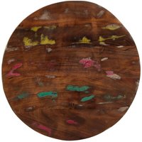 Tischplatte Ø 40x1,5 cm Rund Altholz Massiv vidaXL von VIDAXL