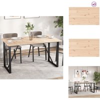 Vidaxl - Tischplatten 3 Stk. 80x47x1,7 cm Rechteckig Massivholz Kiefer - Kiefernholzt Tischplatte - Esstisch Platte - Rustikal Tischplatte - Holzt Vidaxl - Tischplatten 3 Stk. 80x47x1,7 cm Rechteckig Massivholz Kiefer - Kiefernholzt Tischplatte - Esstisch Platte - Rustikal Tischplatte - Holzt von VIDAXL