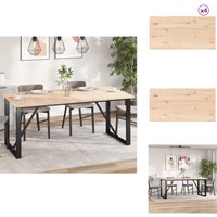 Tischplatten 4 Stk. 90x45x2,5 cm Rechteckig Massivholz Kiefer - Kiefernholzt Tischplatte - Esstisch Platte - Rustikal Tischplatte - Holzt Tischplatte Tischplatten 4 Stk. 90x45x2,5 cm Rechteckig Massivholz Kiefer - Kiefernholzt Tischplatte - Esstisch Platte - Rustikal Tischplatte - Holzt Tischplatte von VIDAXL