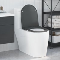 Vidaxl - Schnellverschluss-WC-Sitz Anthrazit 44 x 36,4 x 3,4 cm Vidaxl - Schnellverschluss-WC-Sitz Anthrazit 44 x 36,4 x 3,4 cm von VIDAXL