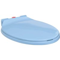 Toilettensitz mit Absenkautomatik Quick-Release Blau Oval Vidaxl Toilettensitz mit Absenkautomatik Quick-Release Blau Oval Vidaxl von VIDAXL