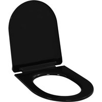 Vidaxl - Toilettensitz mit Absenkautomatik und Quick-Release Schwarz Vidaxl - Toilettensitz mit Absenkautomatik und Quick-Release Schwarz von VIDAXL