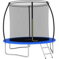 Vidaxl - Trampolin-Set Rund 244×55 cm 100 kg Vidaxl - Trampolin-Set Rund 244×55 cm 100 kg von VIDAXL