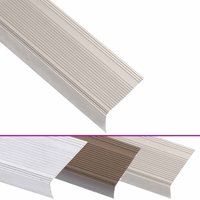 Vidaxl - Treppenkantenprofile L-Form 15 Stk. Aluminium 90cm Champagner 779323 von VIDAXL