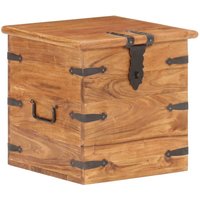 Truhe 40x40x40 cm Akazie Massivholz Vidaxl 421863 von VIDAXL