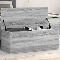 Truhe Grau Sonoma 90x35x35 cm Holzwerkstoff Vidaxl von VIDAXL
