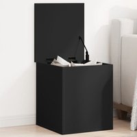 Vidaxl - Truhe Schwarz 40x42x46 cm Holzwerkstoff 694209 von VIDAXL