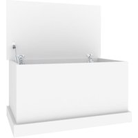 Vidaxl - Truhe Weiß 70x40x38 cm Holzwerkstoff von VIDAXL