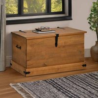 Truhe halden 91x48x47 cm Massivholz Kiefer Vidaxl von VIDAXL