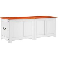 Truhe mit Deckel Braun und Weiß Massivholz Akazie Vidaxl Truhe mit Deckel Braun und Weiß Massivholz Akazie Vidaxl von VIDAXL