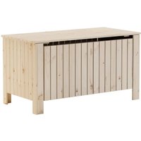 Truhe mit Deckel rana 100x49x54 cm Massivholz Kiefer Vidaxl von VIDAXL