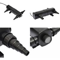Uvc Klärer 36W für Teich von 35.000 l - uv Klarer - Teichfilter - uvc Lampe - Algenbekämpfung - Teichwasserreinigung - Home & Living von VIDAXL