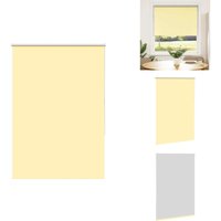 Verdunkelungsrollo Gelb 95x130 cm Stoffbreite 90,7 cm Polyester - Verdunkelungsrollo - Verdunkelungsrollos - Rollo - Verdunklungsrollo von VIDAXL