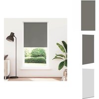 Verdunkelungsrollo Grau 95x230 cm Stoffbreite 90,7 cm Polyester - Verdunkelungsrollo - Verdunkelungsrollos - Rollo - Verdunklungsrollo von VIDAXL