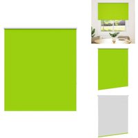 Vidaxl - Verdunkelungsrollo Grün 120x150cm Stoffbreite 116,6cm Polyester - Verdunkelungsrollo - Verdunkelungsrollos - Rollo - Verdunklungsrollo von VIDAXL