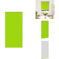 Vidaxl - Verdunkelungsrollo Grün 70x130 cm Stoffbreite 65,7 cm Polyester - Verdunkelungsrollo - Verdunkelungsrollos - Rollo - Verdunklungsrollo von VIDAXL