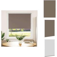 Verdunkelungsrollo Kaffeebraun 95x150cm Stoffbreite 90,7 cm - Verdunkelungsrollo - Verdunkelungsrollos - Rollo - Verdunklungsrollo Verdunkelungsrollo Kaffeebraun 95x150cm Stoffbreite 90,7 cm - Verdunkelungsrollo - Verdunkelungsrollos - Rollo - Verdunklungsrollo von VIDAXL
