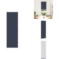 Vidaxl - Verdunkelungsrollo Marineblau 50x150cm Stoffbreite 45,7 cm - Verdunkelungsrollo - Verdunkelungsrollos - Rollo - Verdunklungsrollo von VIDAXL