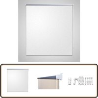 Verdunkelungsrollo Verdunklungsrollo 100 x 175 cm weiß - Verdunkelungsrollo - Rollo - Fensterrollo - Raffstore - Tageslichtblockierer von VIDAXL