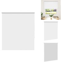 Verdunkelungsrollo Weiß 140x130cm Stoffbreite 136,6cm Polyester - Verdunkelungsrollo - Verdunkelungsrollos - Rollo - Verdunklungsrollo von VIDAXL