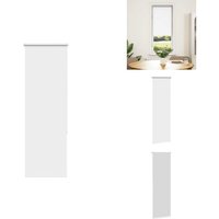 Verdunkelungsrollo Weiß 40x175cm Stoffbreite 35,7 cm Polyester - Verdunkelungsrollo - Verdunkelungsrollos - Rollo - Verdunklungsrollo von VIDAXL