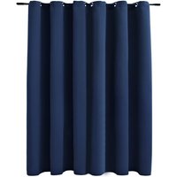 Verdunkelungsvorhang mit Metallösen Blau 290 x 245 cm vidaXL342733 von BONNEVIE