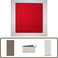 Verdunklungsrollo Verdunkelungsrollo 40 x 100cm Rot - Fensterrollo - Verdunkelungsrollo - Rollo Rot - Kinderzimmerrollo - Schlafzimmerrollo Verdunklungsrollo Verdunkelungsrollo 40 x 100cm Rot - Fensterrollo - Verdunkelungsrollo - Rollo Rot - Kinderzimmerrollo - Schlafzimmerrollo von VIDAXL