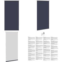 Verdunklungsrollo Verdunkelungsrollo Rollo 60x120 blau - Fensterrollo - Verdunkelungsrollo - Blaues Rollo - Rollo Mit Kettenantrieb - Raumteiler Verdunklungsrollo Verdunkelungsrollo Rollo 60x120 blau - Fensterrollo - Verdunkelungsrollo - Blaues Rollo - Rollo Mit Kettenantrieb - Raumteiler von VIDAXL