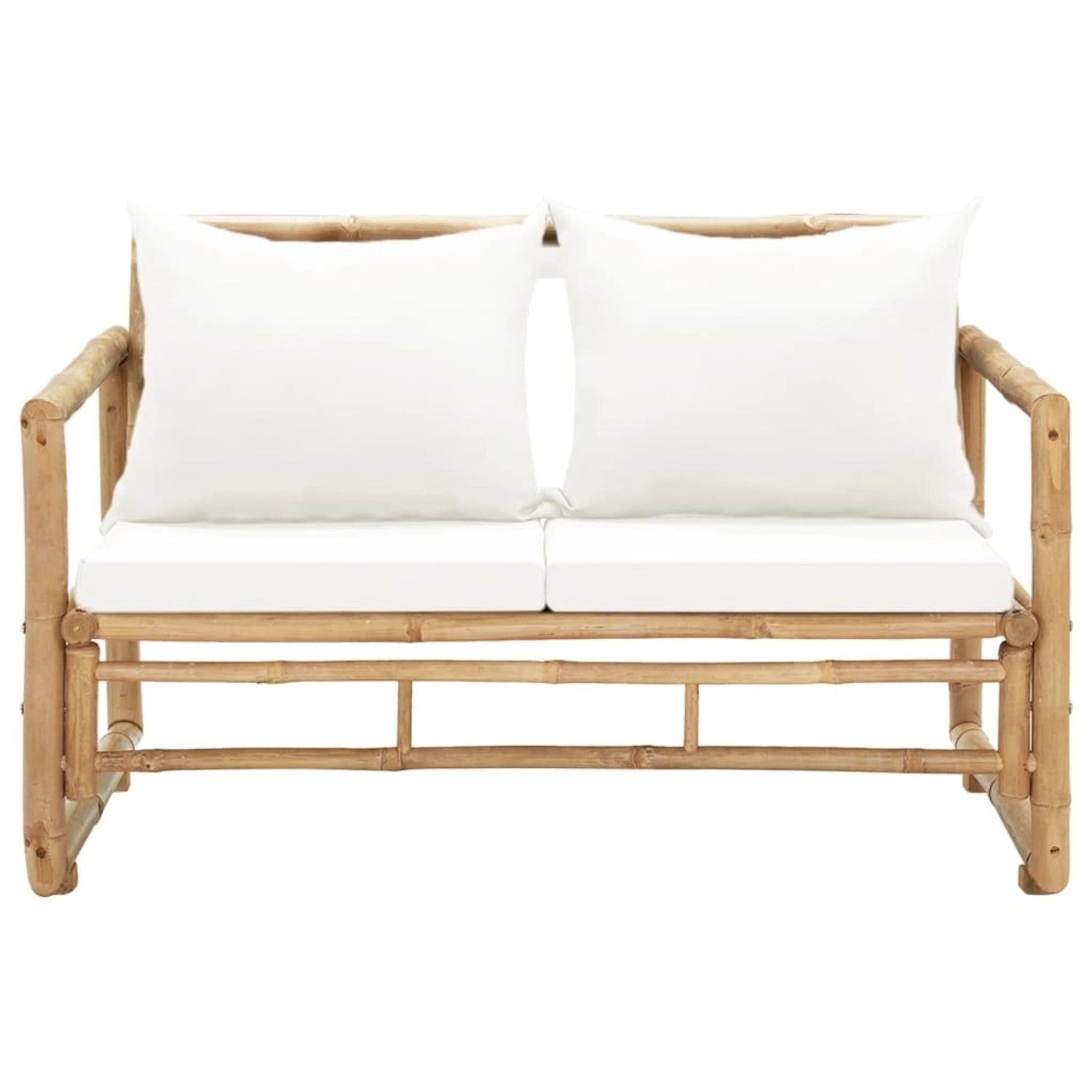 VidaXL 2-Sitzer Gartensofa mit Polstern Bambus VidaXL 2-Sitzer Gartensofa mit Polstern Bambus von VIDAXL