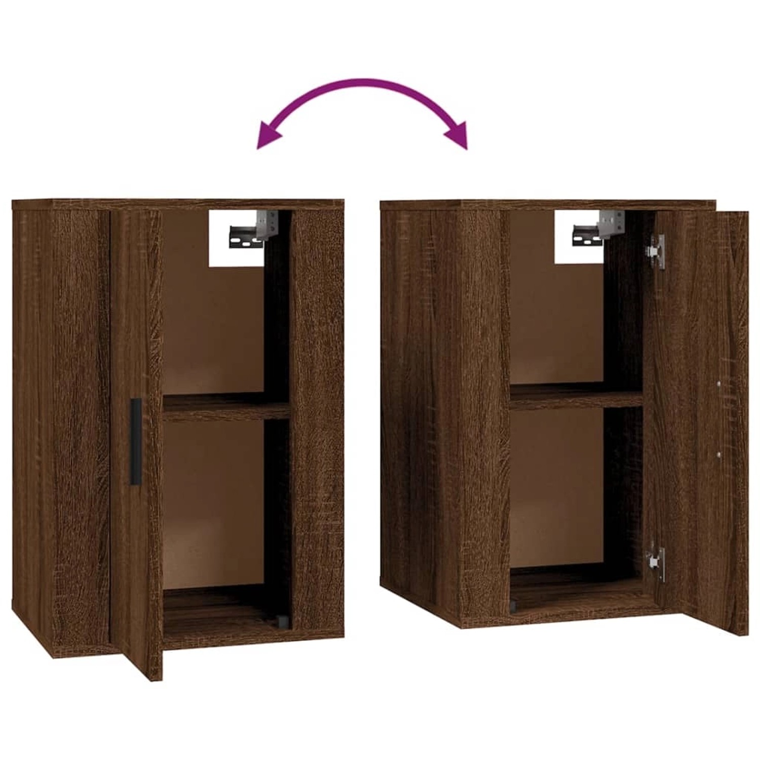 VidaXL 2-tlg. TV-Schrank-Set Braun Eichen-Optik Holzwerkstoff 10 VidaXL 2-tlg. TV-Schrank-Set Braun Eichen-Optik Holzwerkstoff 10 von VIDAXL