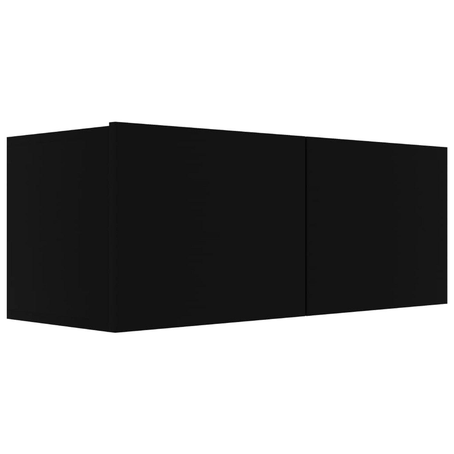 VidaXL 2-tlg. TV-Schrank-Set Schwarz Holzwerkstoff Version 3 VidaXL 2-tlg. TV-Schrank-Set Schwarz Holzwerkstoff Version 3 von VIDAXL