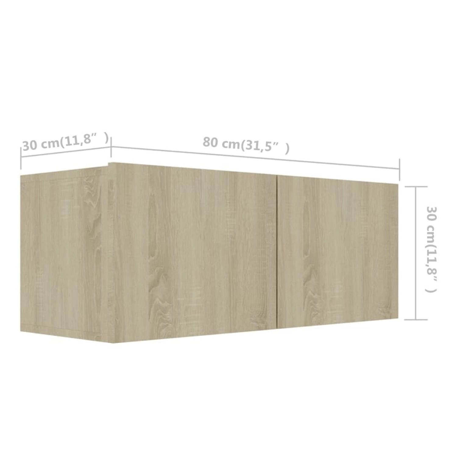 VidaXL 7-tlg. TV-Schrank-Set Sonoma-Eiche Holzwerkstoff Modell 8 VidaXL 7-tlg. TV-Schrank-Set Sonoma-Eiche Holzwerkstoff Modell 8 von VIDAXL