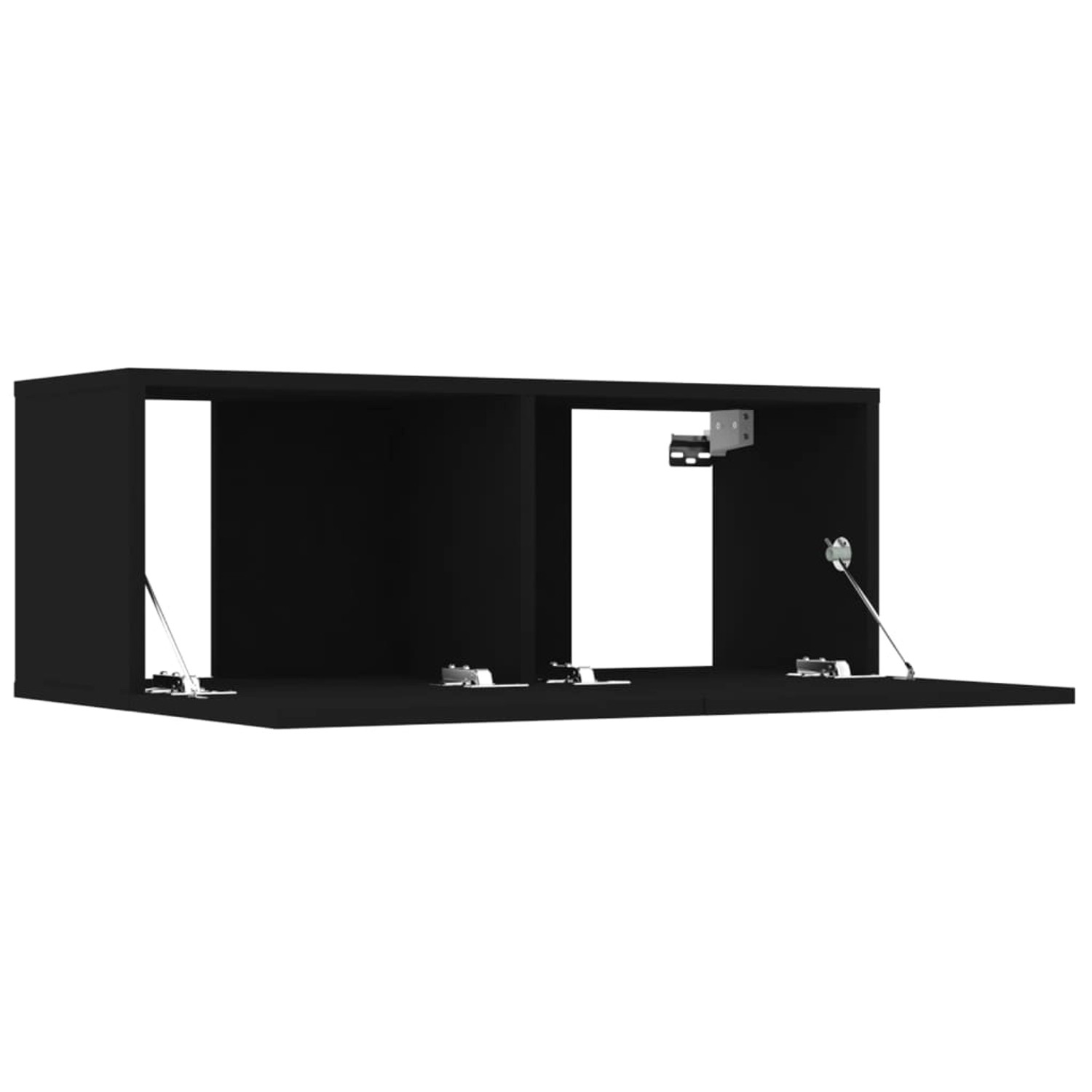 VidaXL 8-tlg. TV-Schrank-Set Schwarz Holzwerkstoff  Modell 23 von VIDAXL