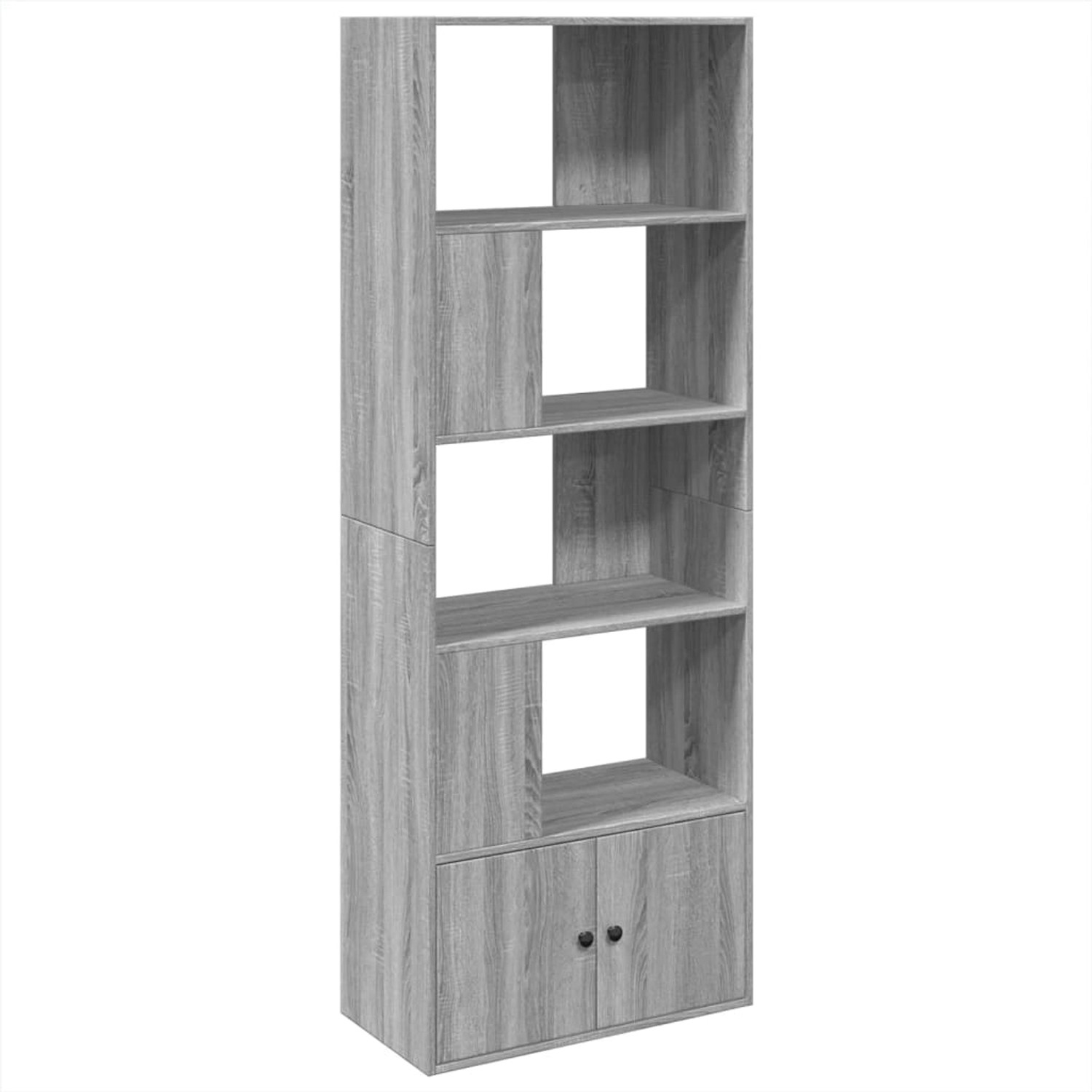 VidaXL Bücherregal Grau Sonoma 70x36x189 cm Holzwerkstoff VidaXL Bücherregal Grau Sonoma 70x36x189 cm Holzwerkstoff von VIDAXL