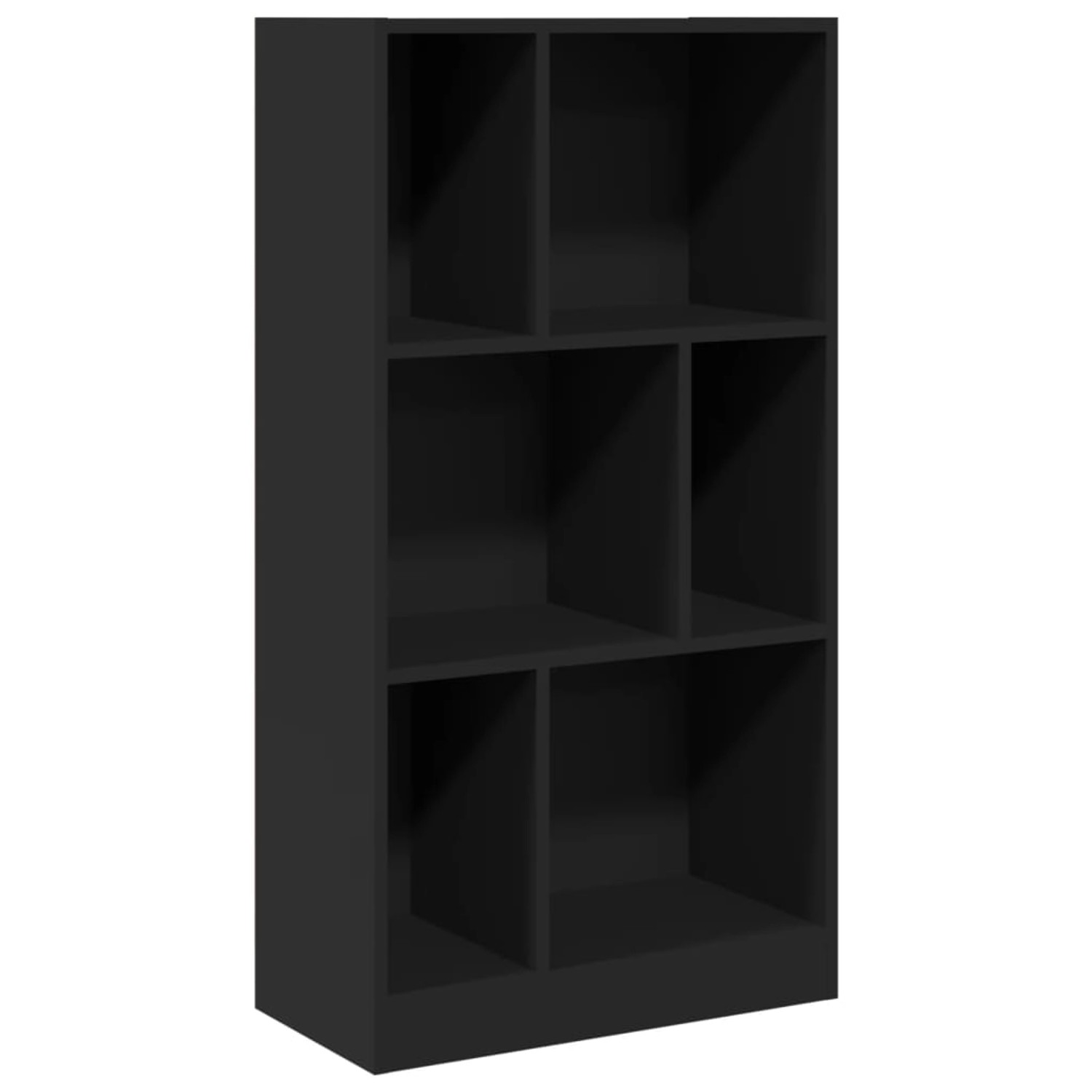 VidaXL Bücherregal Schwarz 57x28,5x107,5 cm Holzwerkstoff VidaXL Bücherregal Schwarz 57x28,5x107,5 cm Holzwerkstoff von VIDAXL