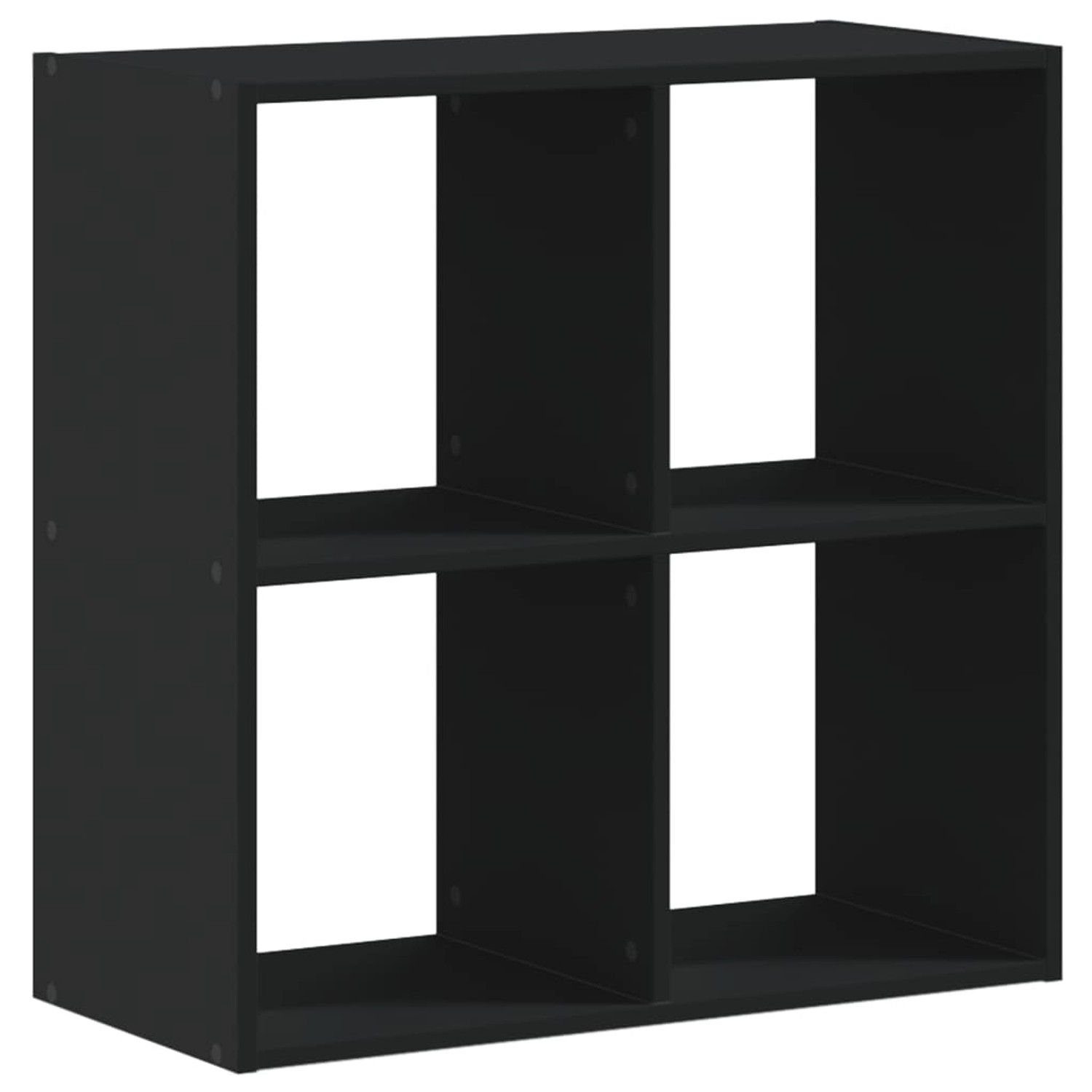 VidaXL Bücherregal Schwarz 68,5x32x68,5 cm Holzwerkstoff VidaXL Bücherregal Schwarz 68,5x32x68,5 cm Holzwerkstoff von VIDAXL