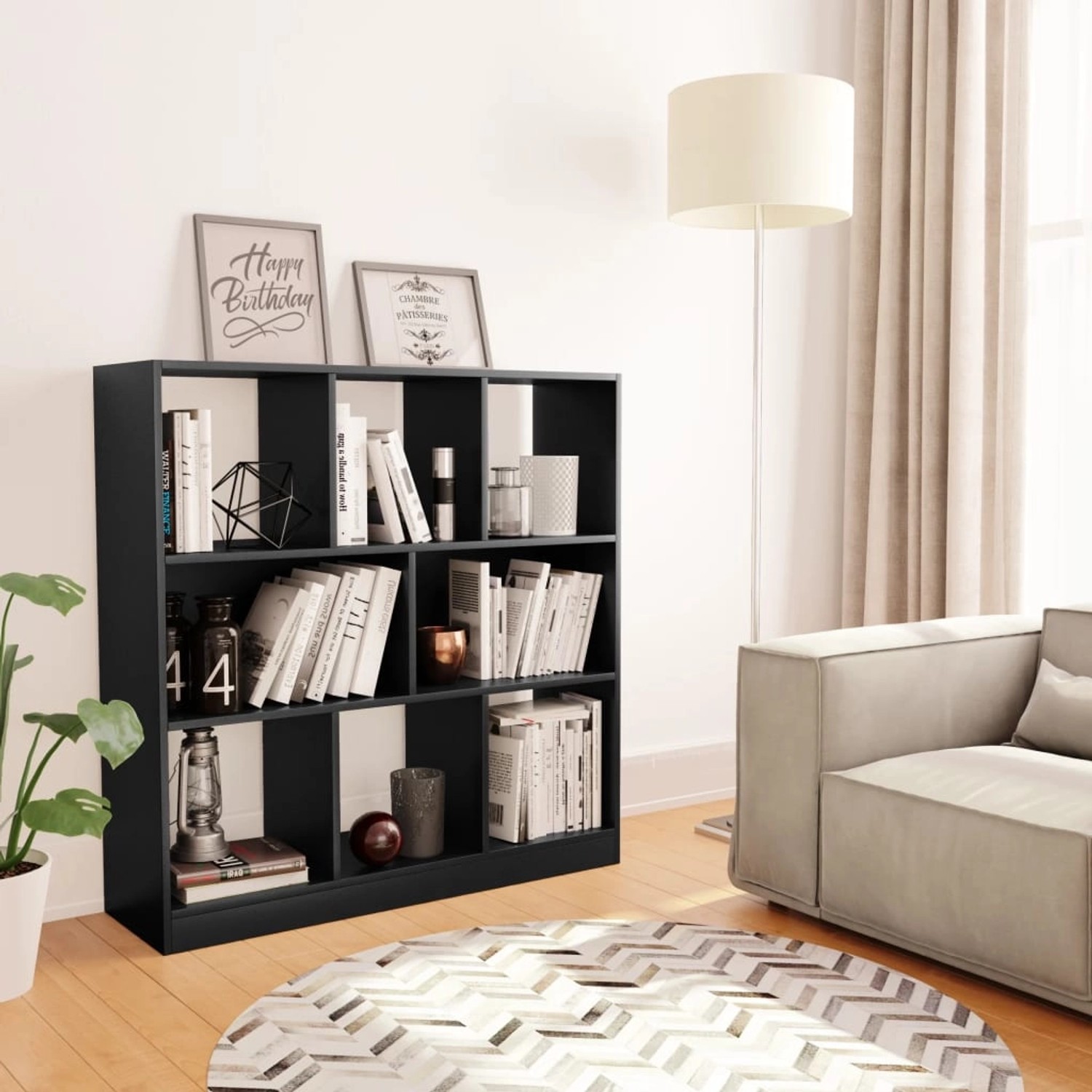 VidaXL Bücherregal Schwarz 97,5x29,5x100 cm Holzwerkstoff VidaXL Bücherregal Schwarz 97,5x29,5x100 cm Holzwerkstoff von VIDAXL