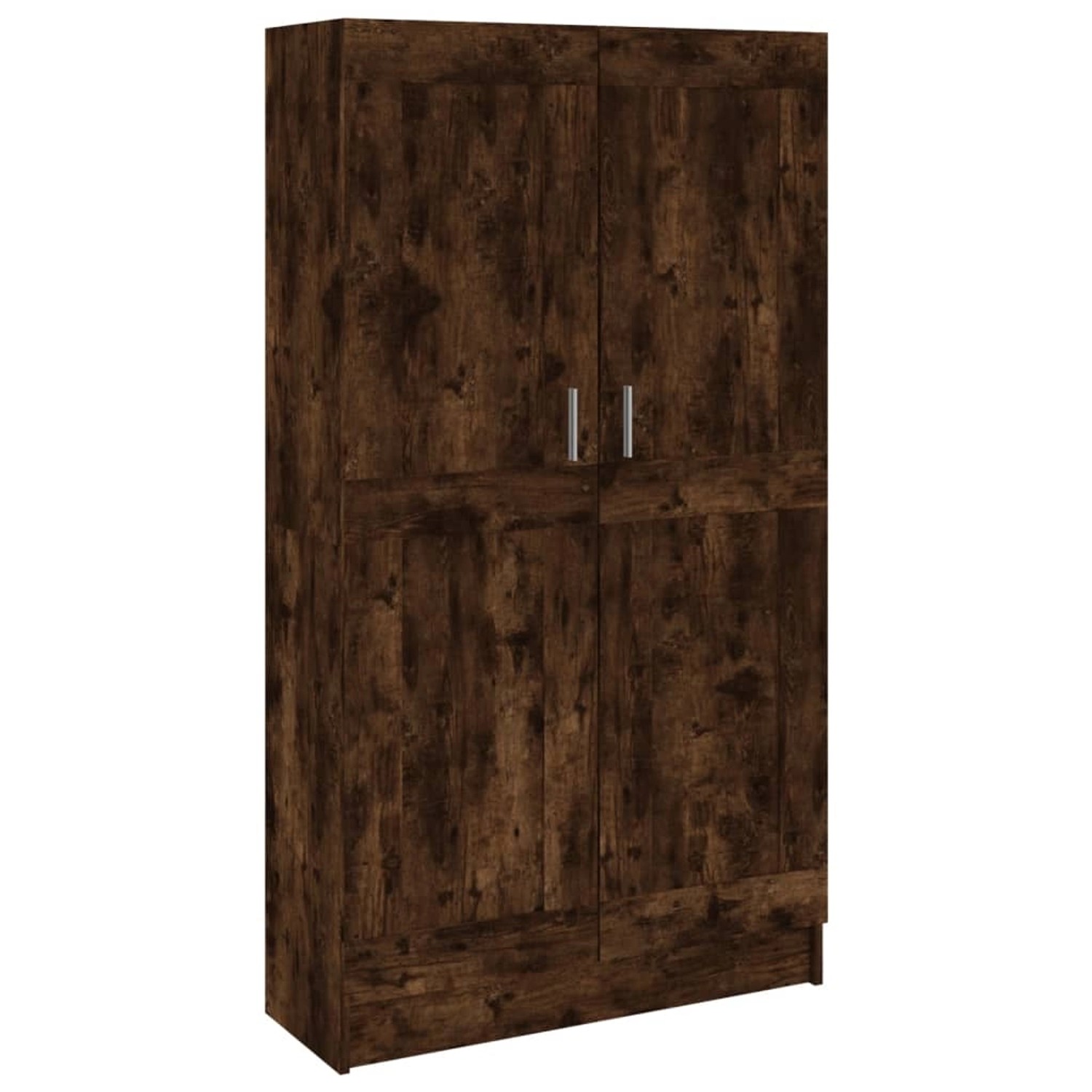 VidaXL Bücherschrank Räuchereiche 82,5x30,5x150 cm Holzwerkstoff von VIDAXL