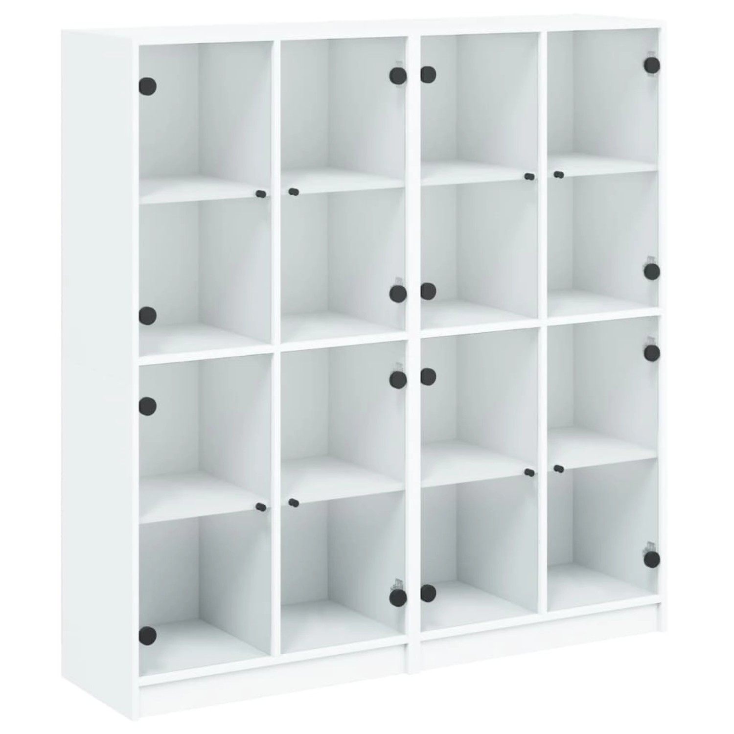 VidaXL Bücherschrank mit Türen Weiß 136x37x142 cm Holzwerkstoff VidaXL Bücherschrank mit Türen Weiß 136x37x142 cm Holzwerkstoff von VIDAXL