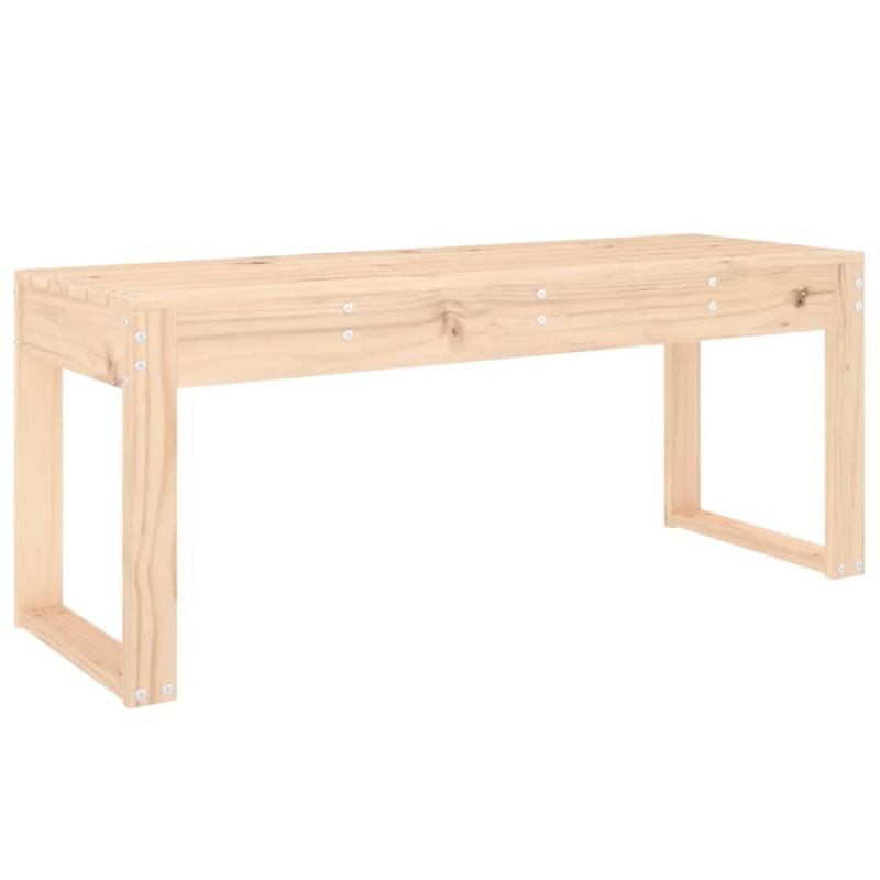 VidaXL Gartenbank 110x38x45 cm Massivholz Kiefer von VIDAXL