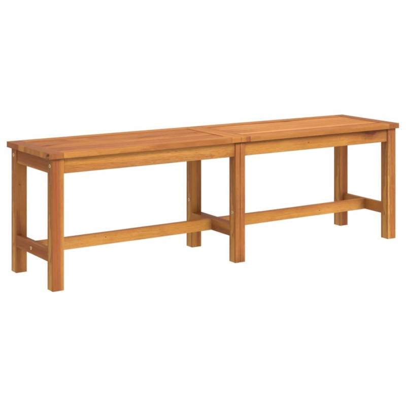 VidaXL Gartenbank 150x35x45 cm Massivholz Akazie von VIDAXL