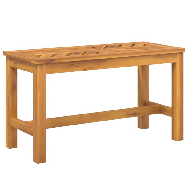 VidaXL Gartenbank 80 cm Massivholz Akazie von VIDAXL