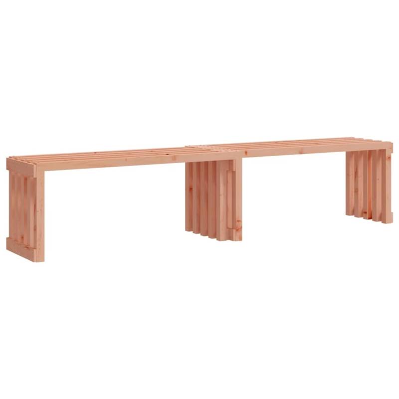 VidaXL Gartenbank Ausziehbar 212,5x40,5x45 cm Massivholz Douglasie von VIDAXL